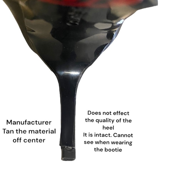 CALVIN KLEIN Jenavie Bootie Black Leather Size 10 Y2K Pointed Toe - Picture 9 of 10